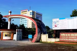 Trường Đại học Hồng Đức (Thanh Hóa). Ảnh: TL.