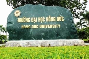 Trường ĐH Hồng Đức (Thanh Hóa). Ảnh: Nhà trường cung cấp.