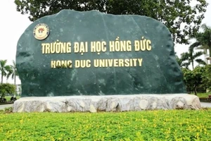 Trường Đại học Hồng Đức (Thanh Hóa). Ảnh: Nhà trường cung cấp.