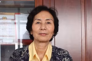 PGS TS Bùi Thị An - nguyên Đại biểu Quốc hội, Viện trưởng Viện Tài nguyên, Môi trường và Phát triển Cộng đồng