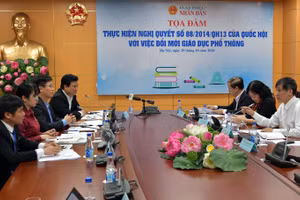 Toản cảnh buổi tọa đàm.