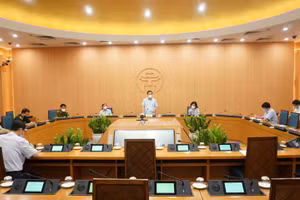 Hội nghị trực tuyến triển khai các biện pháp chủ động khoanh vùng dập dịch