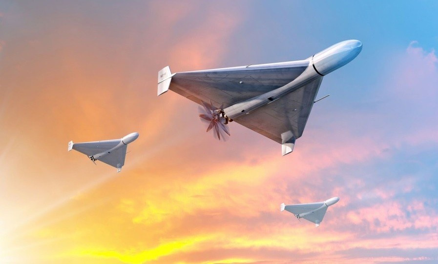 Geran 2 tàng hình trước radar trên bầu trời Kiev