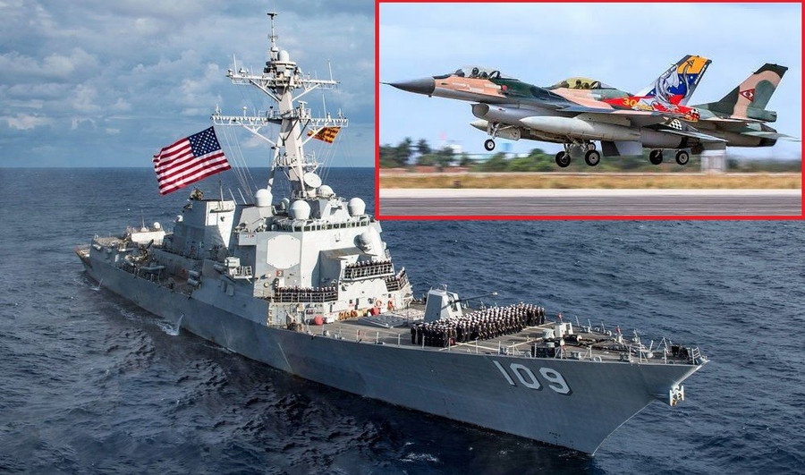 F-16 Venezuela đe dọa khu trục hạm Mỹ, đối đầu F-35 Lightning II
