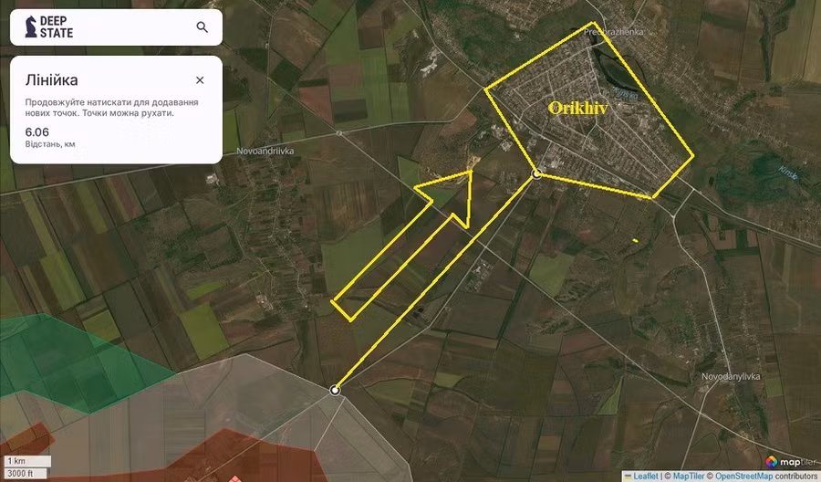 20.000 binh sĩ Ukraine thiệt mạng trên đường quân Nga tới Orikhiv