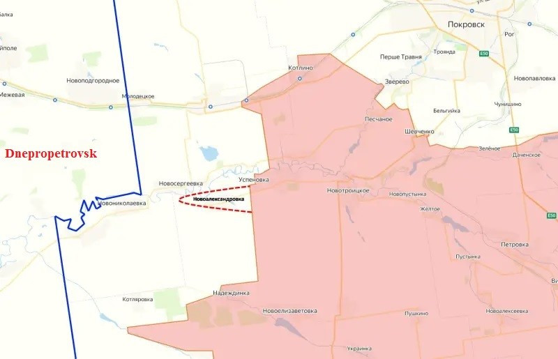 Nga chiếm Novoalexandrivka, tiến đến tỉnh Dnepropetrovsk