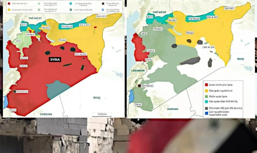 Damascus sụp đổ, đất nước Syria sẽ bị chia cắt?