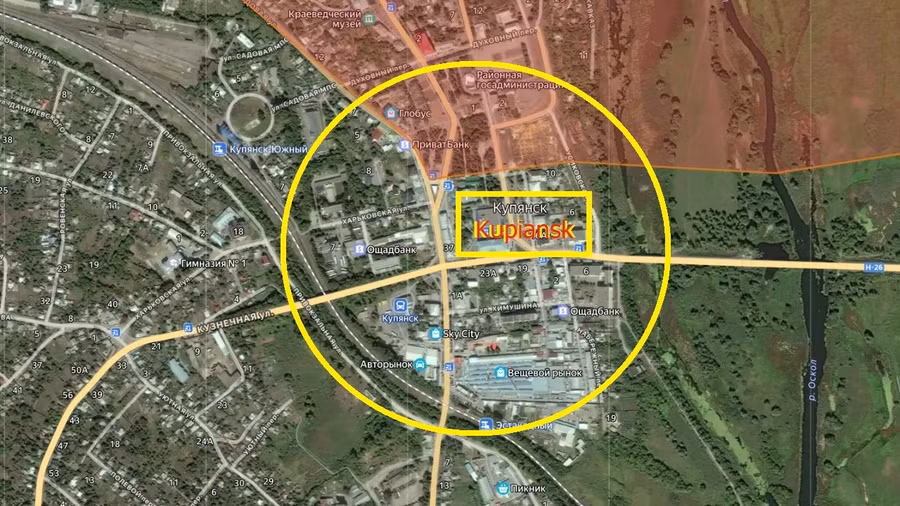 Ukraine đã mất một nửa thành phố Kupiansk