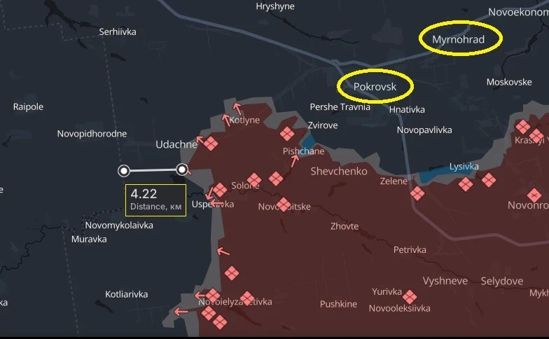 Nga vòng qua Pokrovsk, thọc sâu đánh tới Dnipropetrovsk