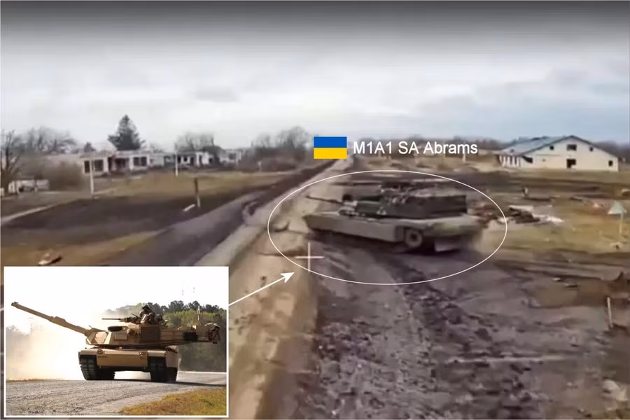 Vừa đến chiến sự, tăng Abrams đầu tiên của Úc bị phá hủy