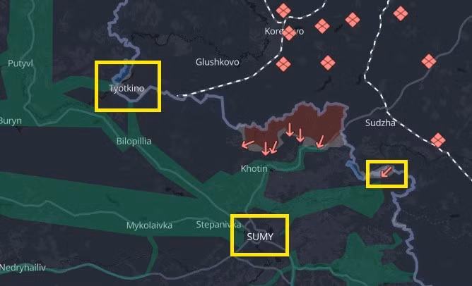 Vì sao Ukraine sống chết cũng phải chiếm Tetkino?