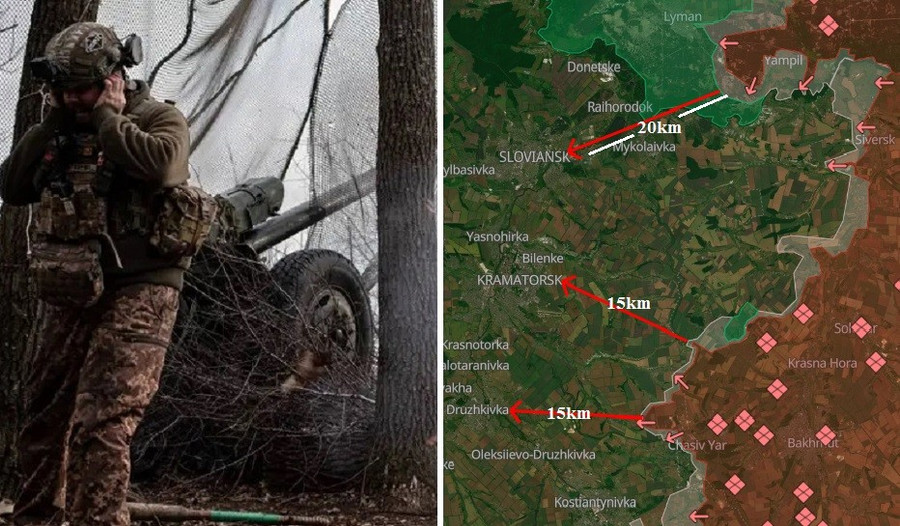 Sloviansk sơ tán, Nga tiến sát cứ điểm cuối cùng ở Donetsk