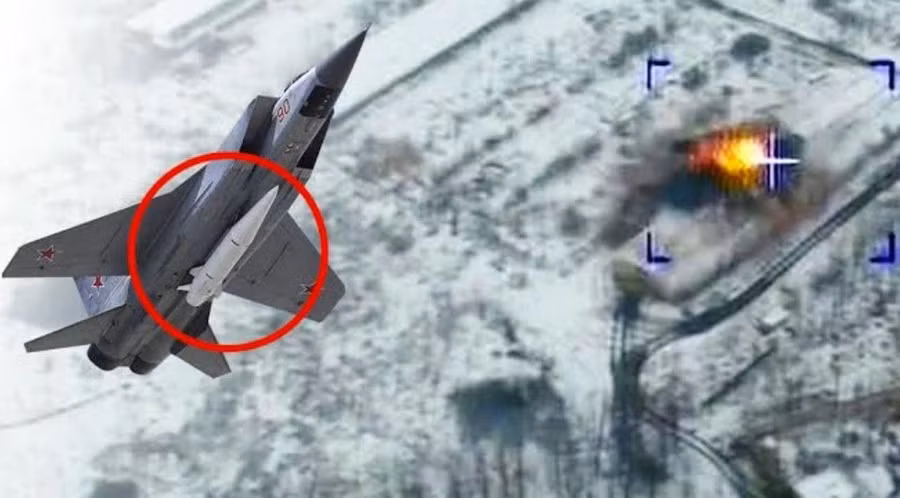 Phá âm mưu phương Tây cướp tên lửa Kinzhal và bắn hạ MiG-31K