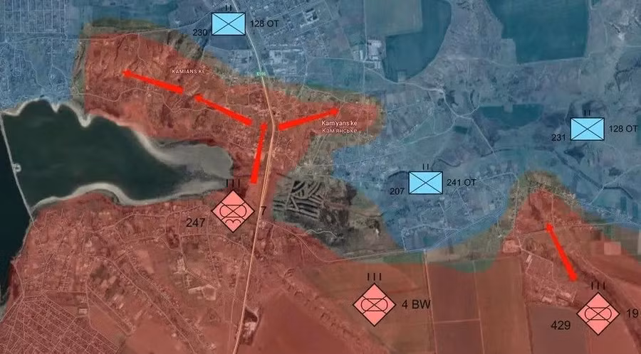 Đòn chọc thủng phòng tuyến ở Zaporizhia