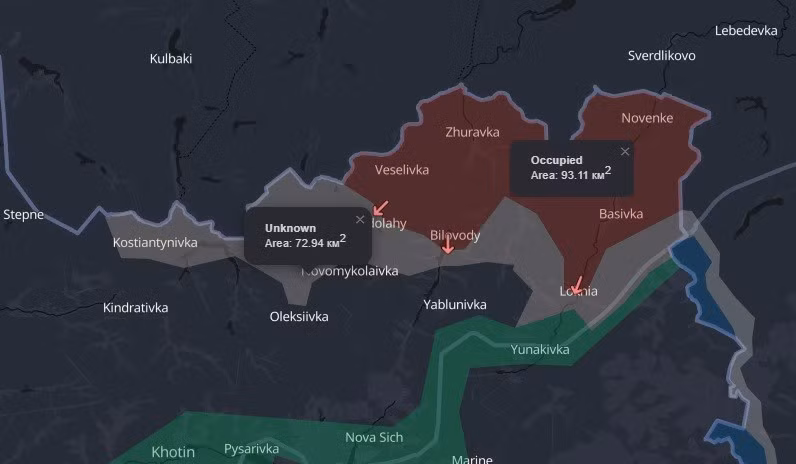 Moscow dựng xong hình hài vùng đệm ở Sumy