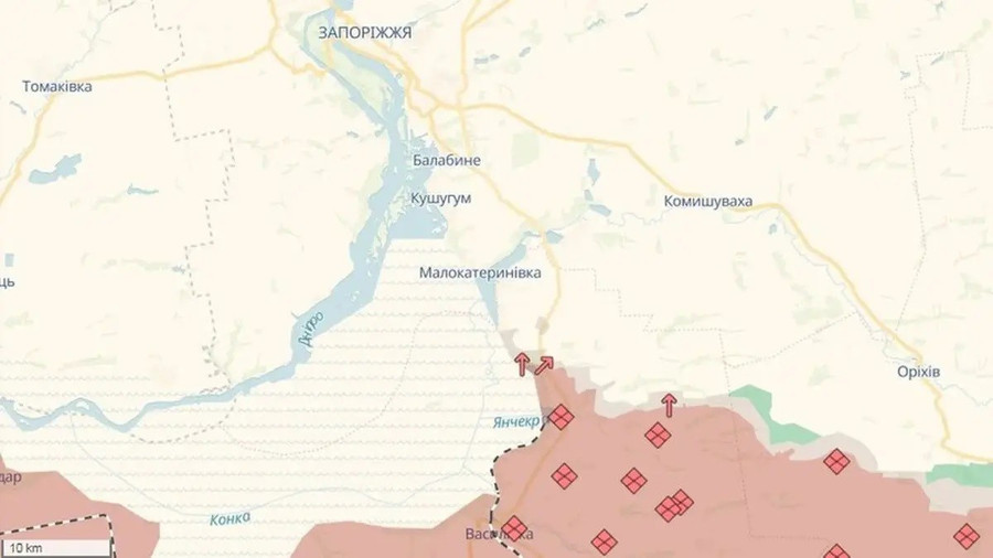 Chiến tuyến cuối cùng sẽ chạy dọc sông Dnepr