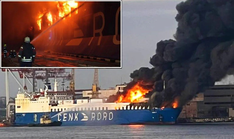 Nga biến các cảng biển Ukraine thành bãi chứa xác tàu cháy