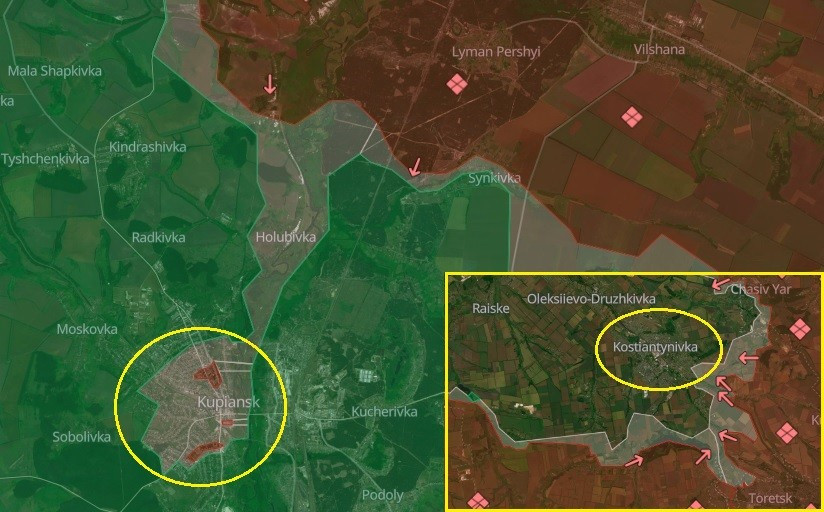 Ukraine thất bại tại Kupiansk, nguy khốn ở Kostiantynivka