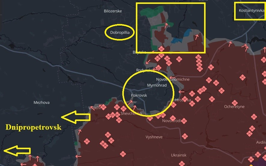 Nga-Ukraine đang chơi tất tay ở Pokrovsk