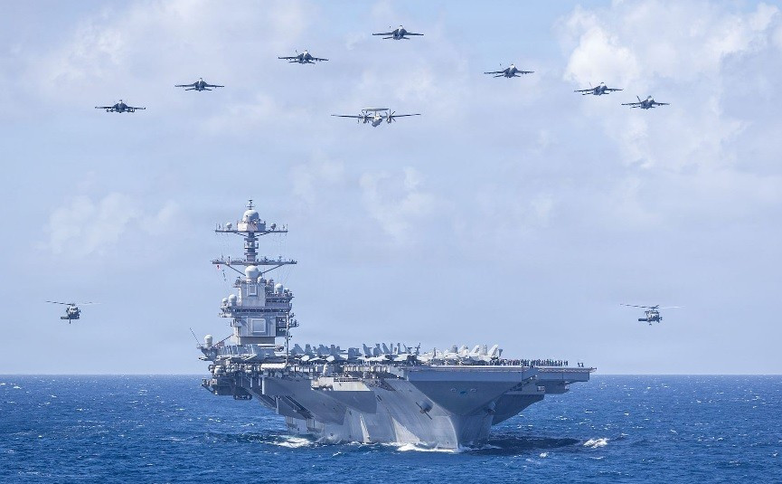 Tàu sân bay hạt nhân Gerald R. Ford của Mỹ rời chiến dịch chống Iran