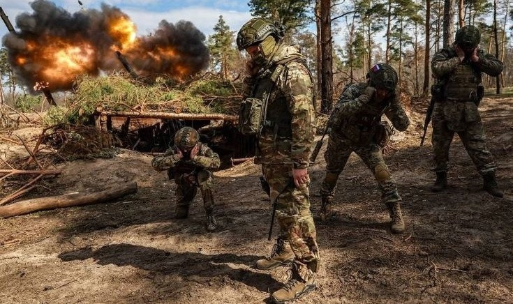 Quân Nga chiếm diện tích kỷ lục 700km2