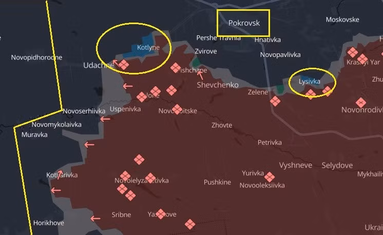 Ukraine phản công mãnh liệt ở Pokrovsk, chặn đứng đối phương trước Dnepropetrovsk