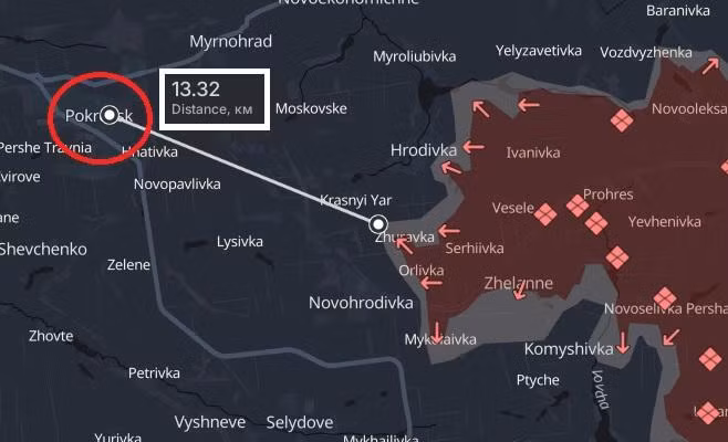 Một ngày Ukraine mất 2000 quân, lực lượng Nga thần tốc đánh chiếm Pokrovsk