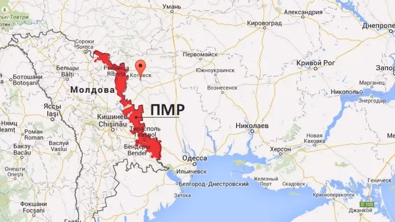 Toan tính mới với Transnistria?