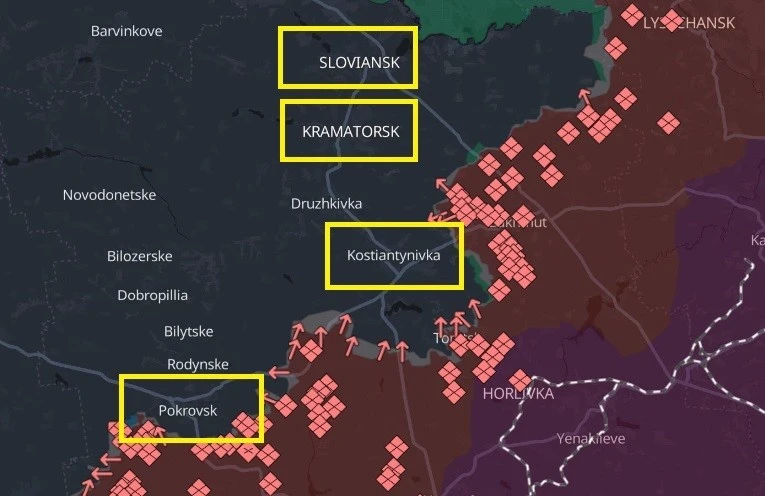 Mất Konstantinovka không phải là ‘cái chết của Quân đội Ukraine’