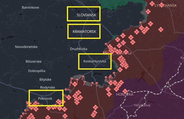 Mất Konstantinovka không phải là ‘cái chết của Quân đội Ukraine’
