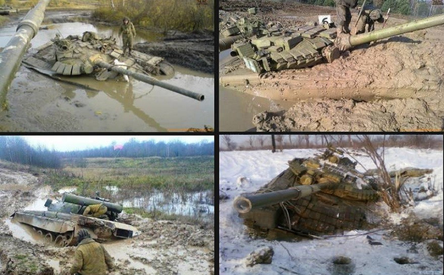 NATO định dùng đầm lầy nhân tạo nhấn chìm xe tăng Nga