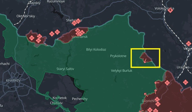 Nga đã mở một mũi tấn công mới ở Kharkov, nằm giữa Volchansk và Kupiansk pokrovsk-donetsk-kupiansk-vovchansk-kharkiv.jpg