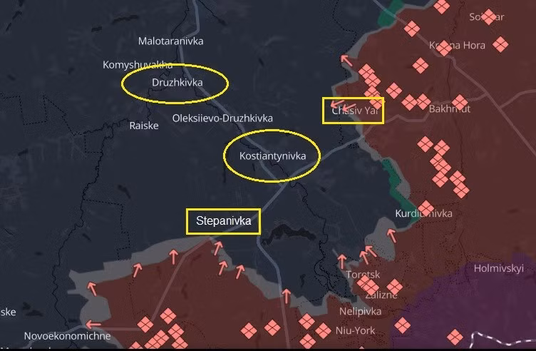 Ukraine quyết tử thủ 10% lãnh thổ Chasiv Yar