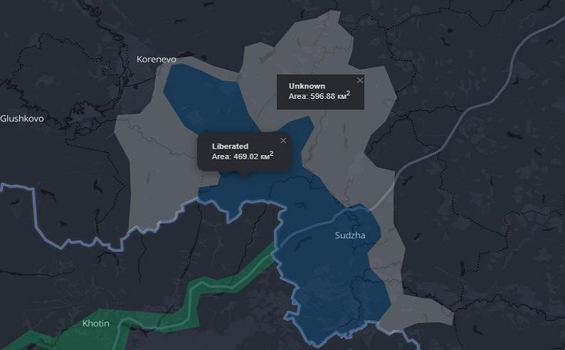 Khu vực kiểm soát của quân Ukraine ở vùng Kursk - Nga ukraine-tan-cong-vung-kursk-nga.jpg