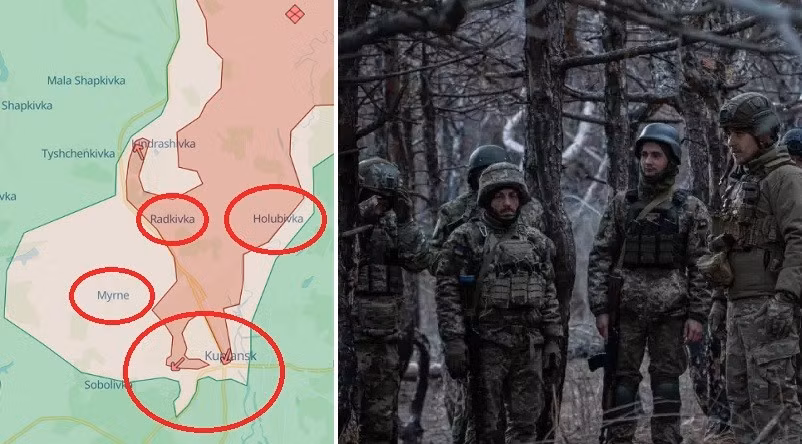 Ukraine phản công, vây ngược ở Kupiansk