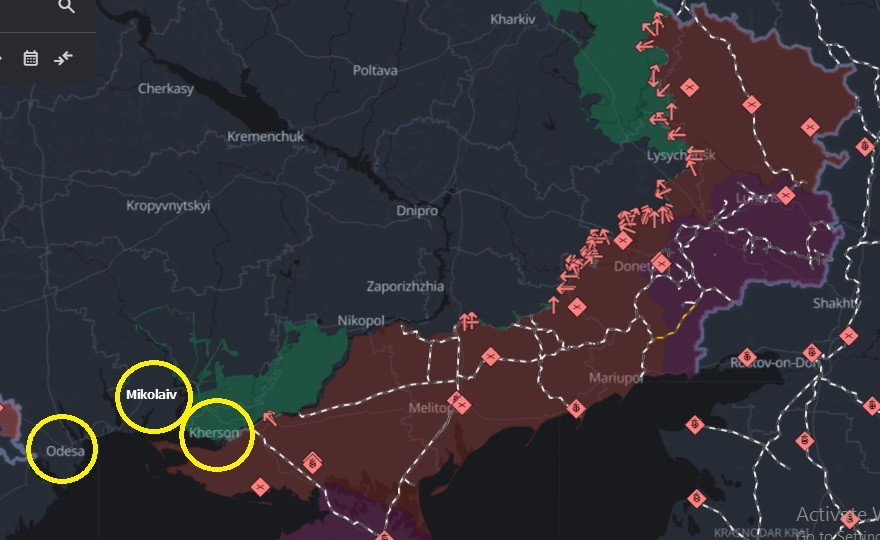 Lộ kế hoạch NATO buộc Ukraine phải rút khỏi Kherson, Mykolaiv và Odessa