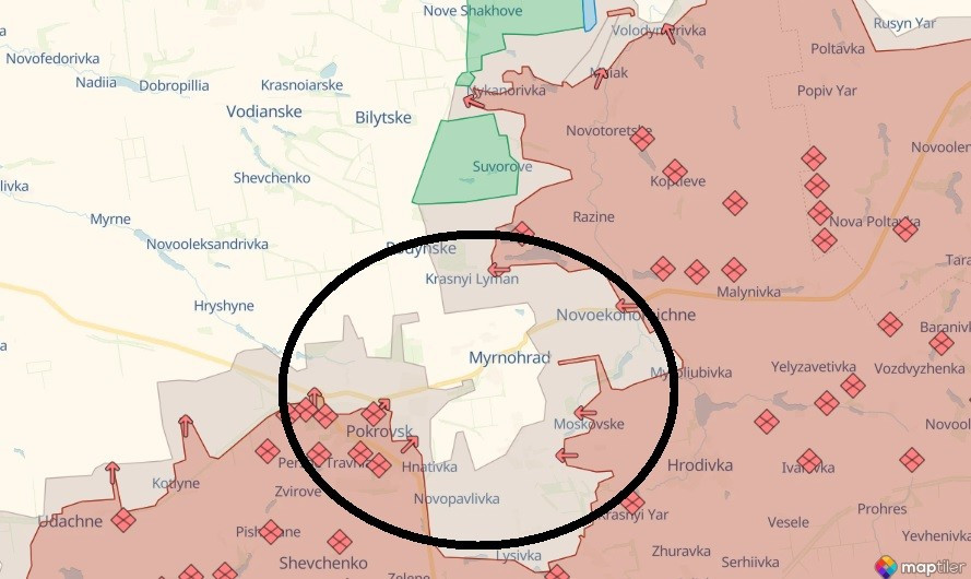 99% binh sĩ có nguy cơ thiệt mạng ở chảo lửa Myrnohrad