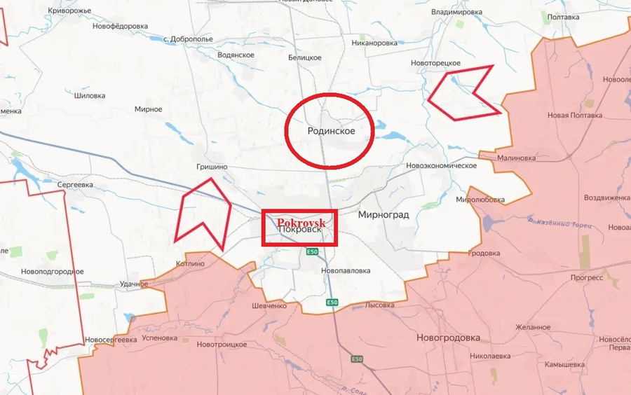 Lực lượng Ukraine ở thành phố Pokrovsk đang đứng trước nguy cơ bị quân Nga bao vây 3-ba-huong-tan-cong-cua-nga-o-ukraine.jpg