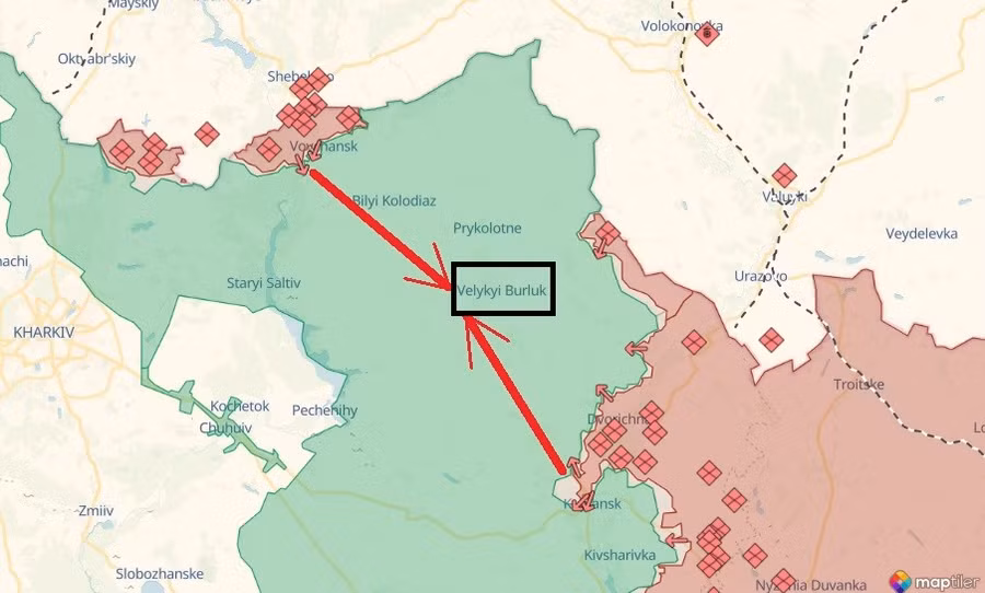 Chiếm được Vovchansk, quân Nga xộc thẳng xuống Kupiansk?