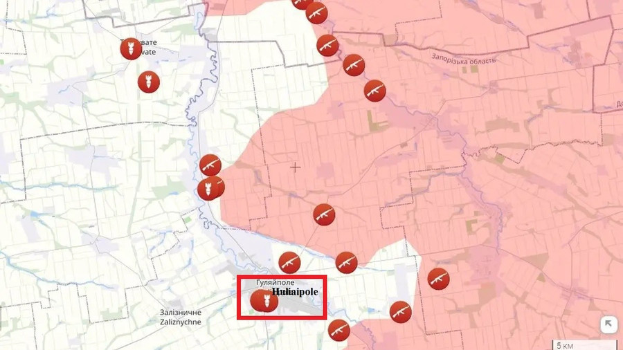 Nga bắt đầu vây công, biến Huliaipole thành nồi hầm mới