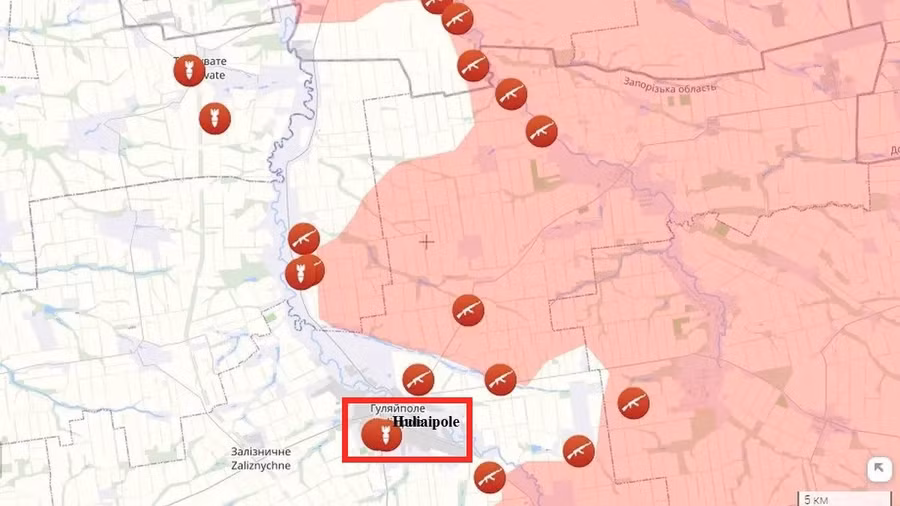 Nga bắt đầu vây công, biến Huliaipole thành nồi hầm mới