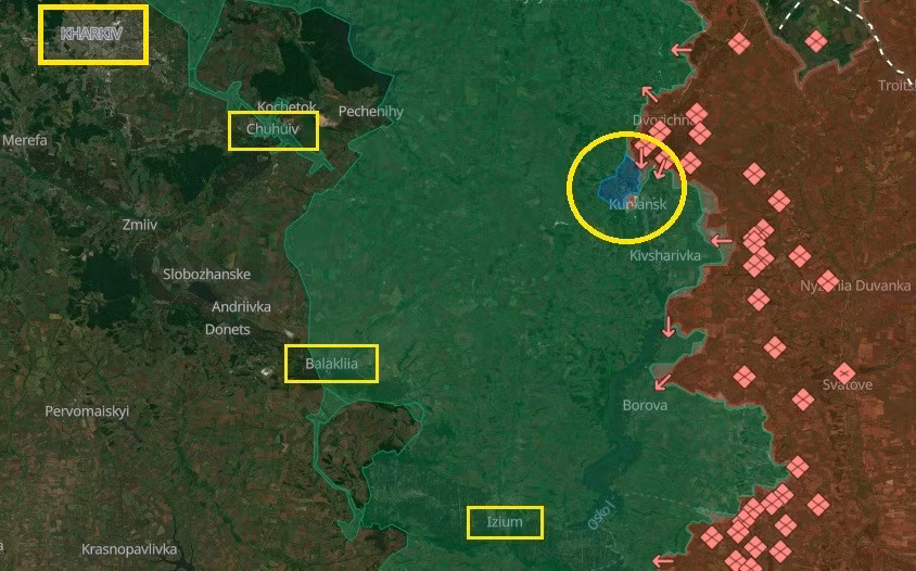 Vì sao Ukraine sống chết phải giữ Kupiansk?