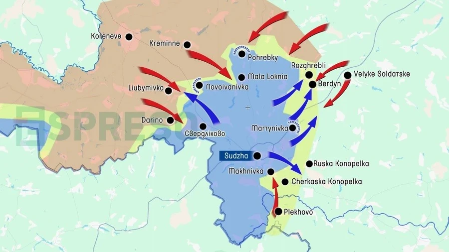 Nỗ lực cắt đôi lực lượng Ukraine ở Kursk