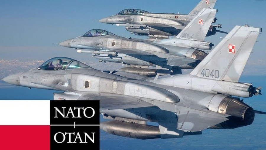 Máy bay NATO quần thảo không phận Ba Lan săn UAV 'lạ'