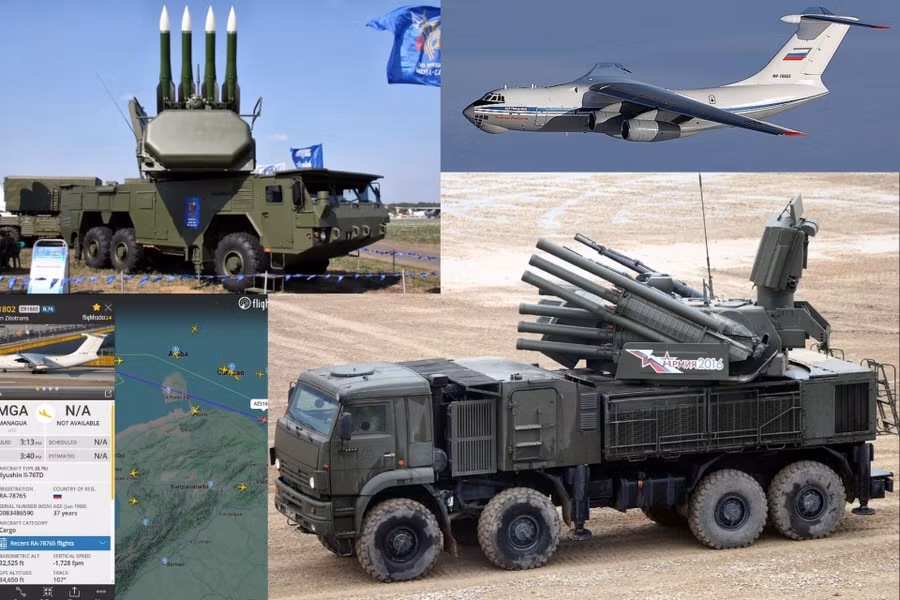 Nga đã chuyển hàng trăm tên lửa phòng không và Geran 2 cho Venezuela