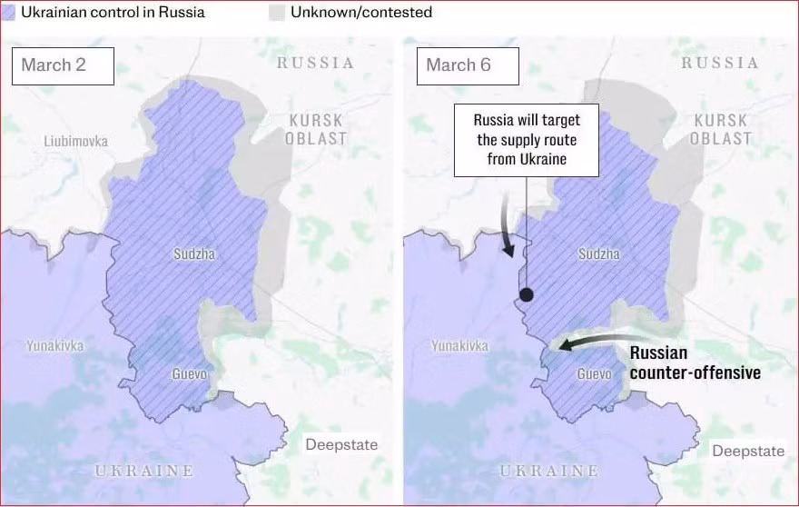 10.000 quân bị vây, Ukraine muốn rút quân khỏi Kursk