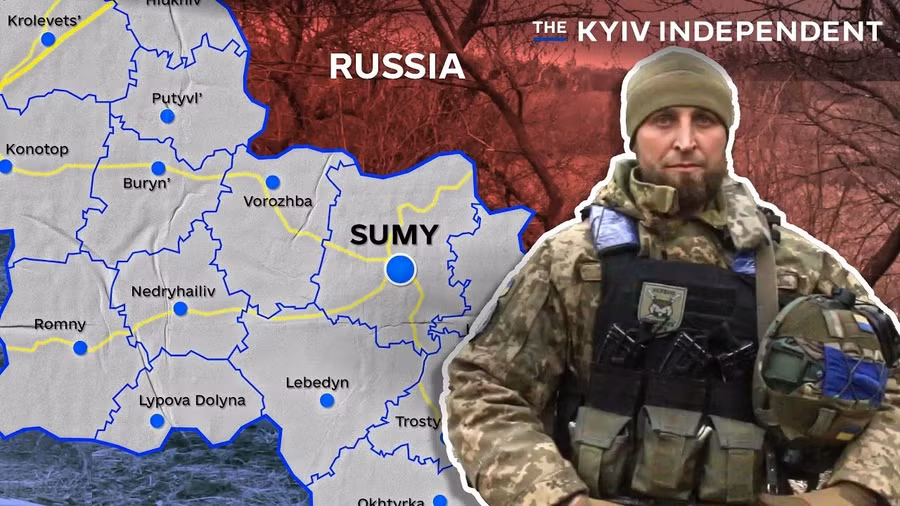 Nga kẹp sườn Chasov Yar, vượt biên giới đánh sang Sumy