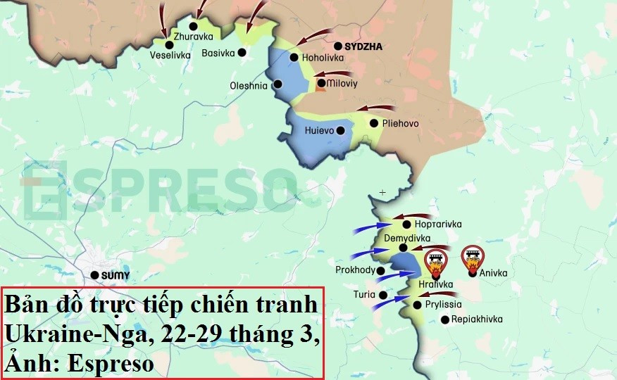 Thất bại ở Kursk, Ukraine tiếp tục sai lầm ở Belgorod?