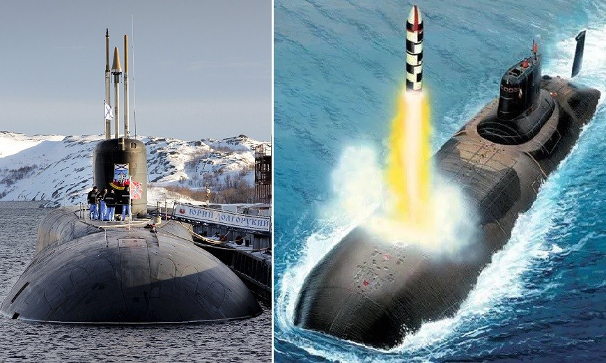Ukraine nắm được tử huyệt của tàu ngầm hạt nhân lớp Borei