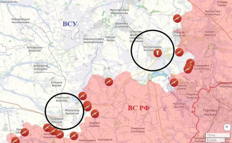 Bẫy rập ở Donetsk